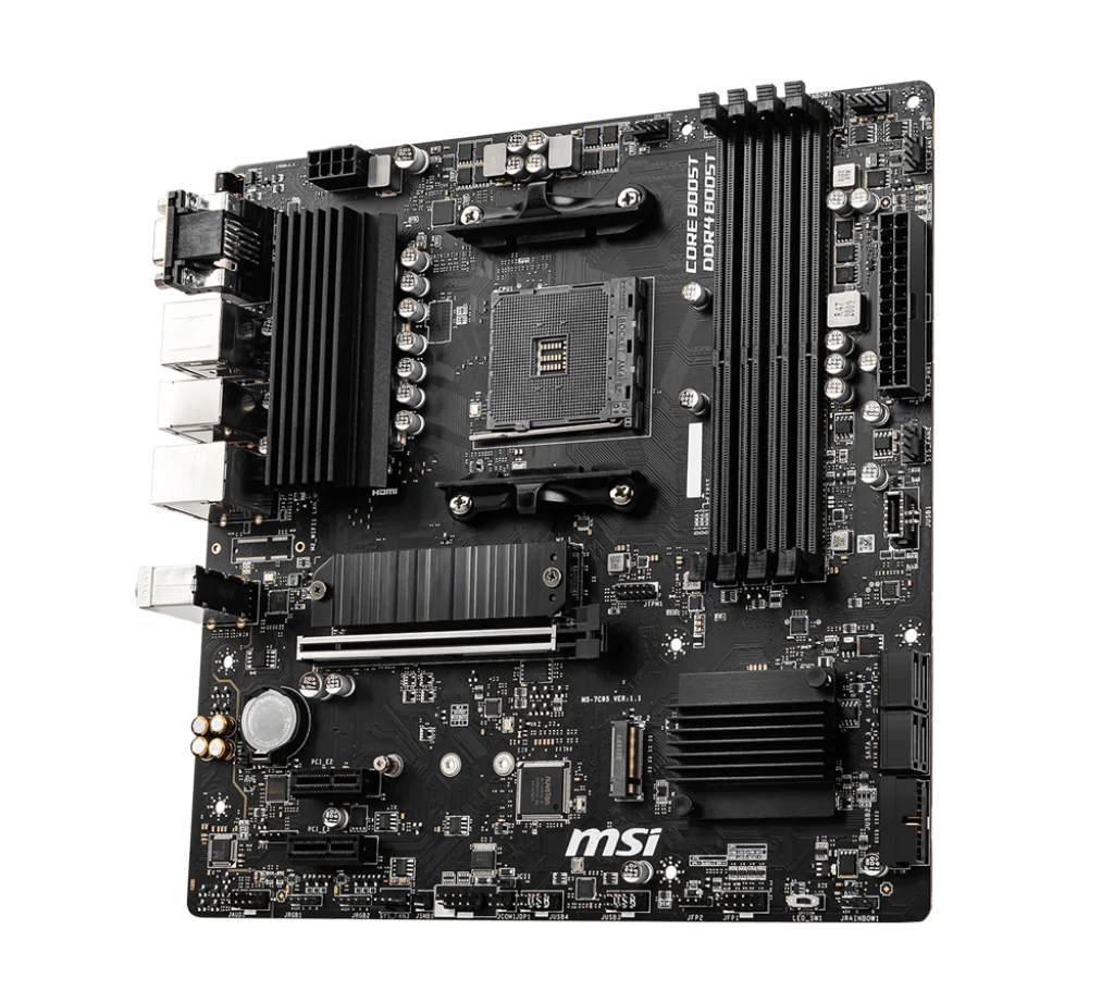 MSI B550M PRO-VDH – Solidna Baza dla Twojego Zestawu