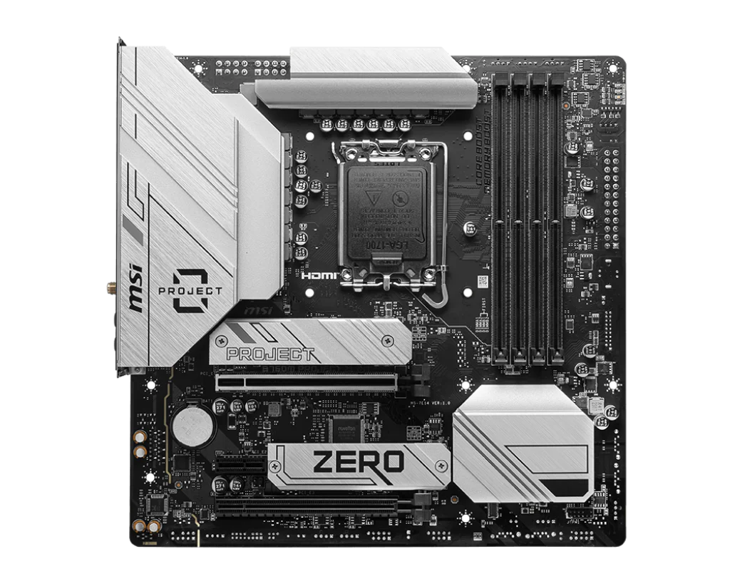 MSI B760M PROJECT ZERO – Czysta Budowa, Maksymalny Styl