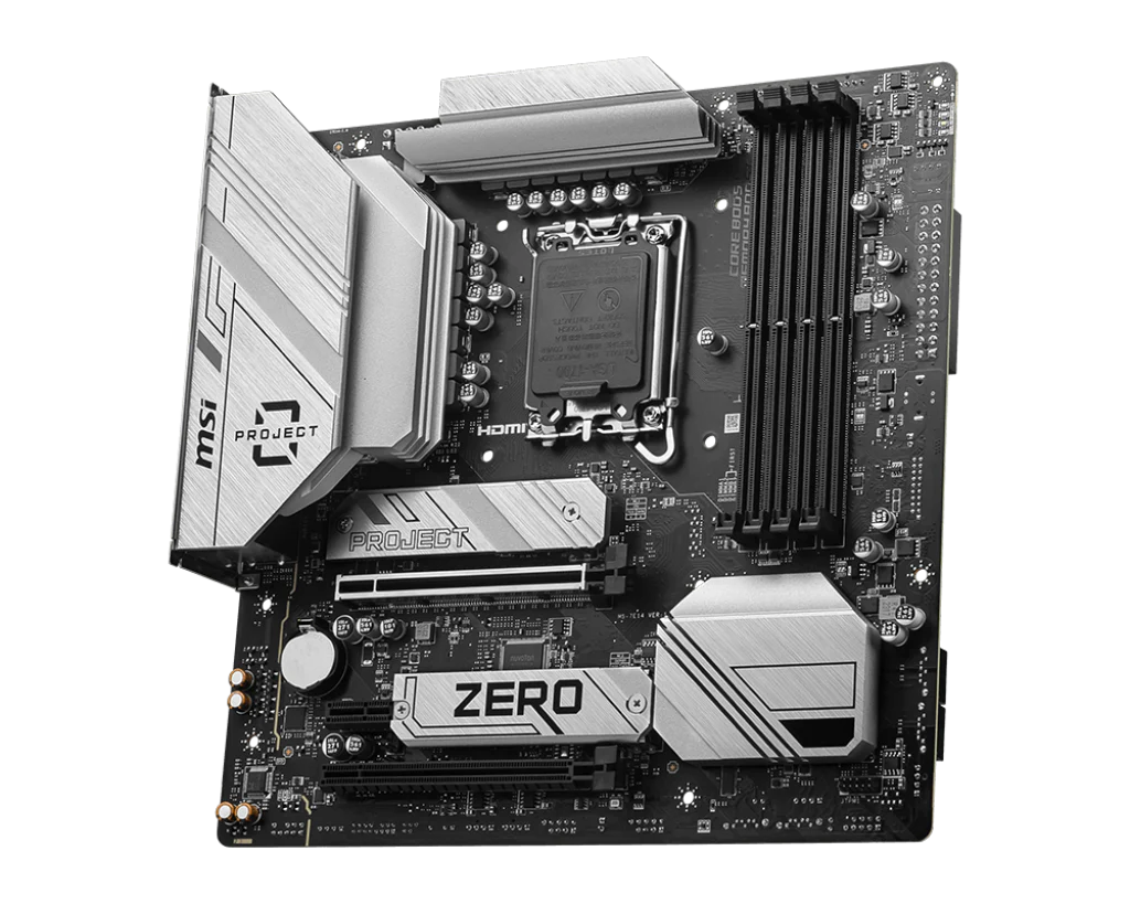 MSI B760M PROJECT ZERO – Czysta Budowa, Maksymalny Styl - Image 2