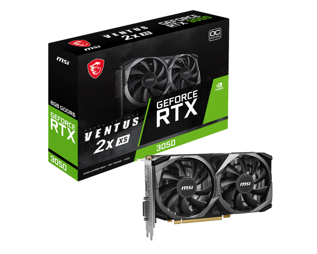 GeForce RTX 3050 VENTUS 2X XS 8G OC | Karty graficzne