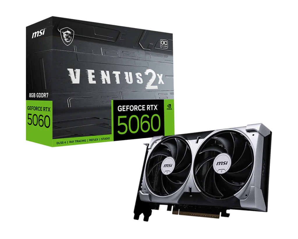 GeForce RTX 5060 8G VENTUS 2X OC | Karty graficzne