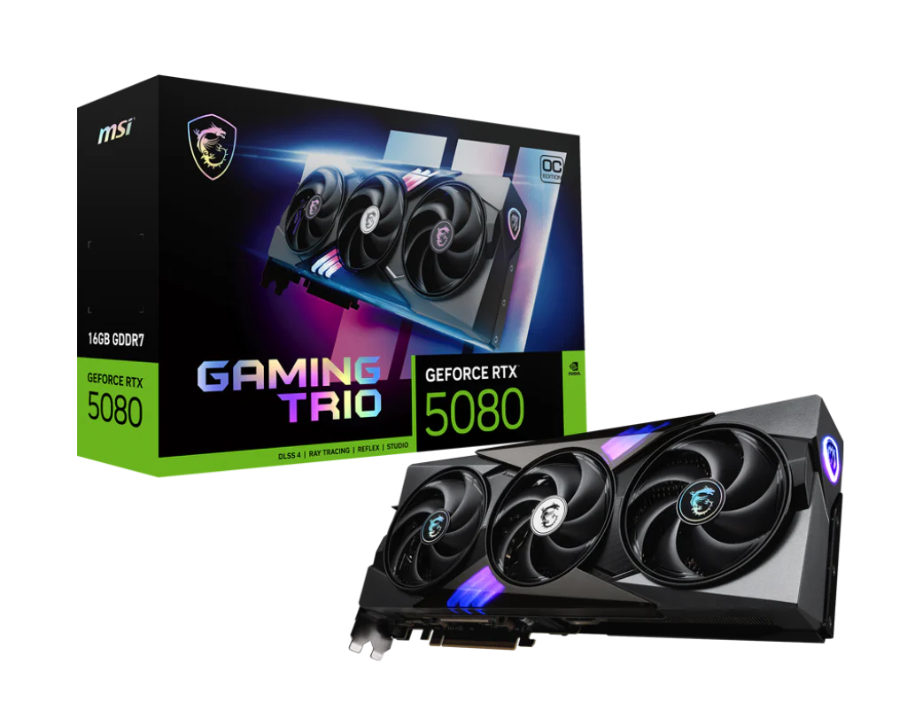 GeForce RTX 5080 16G GAMING TRIO OC | Karty graficzne