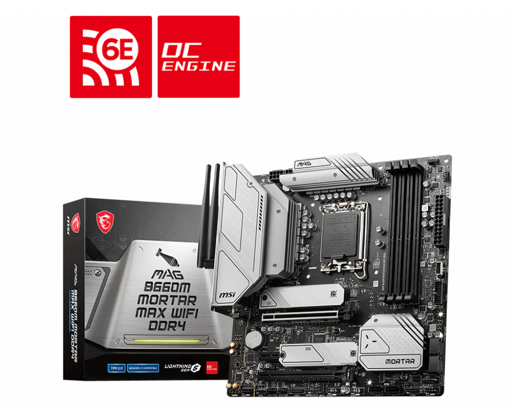 MAG B660M MORTAR MAX WIFI DDR4