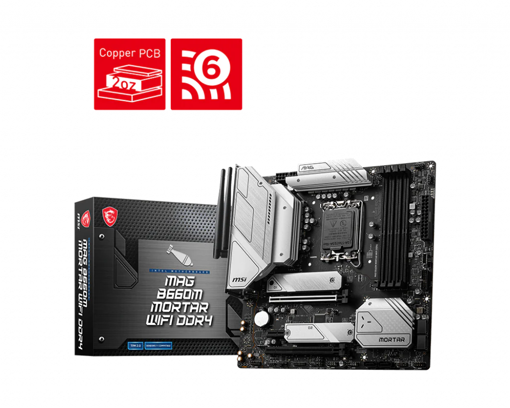 MAG B660M MORTAR WIFI DDR4