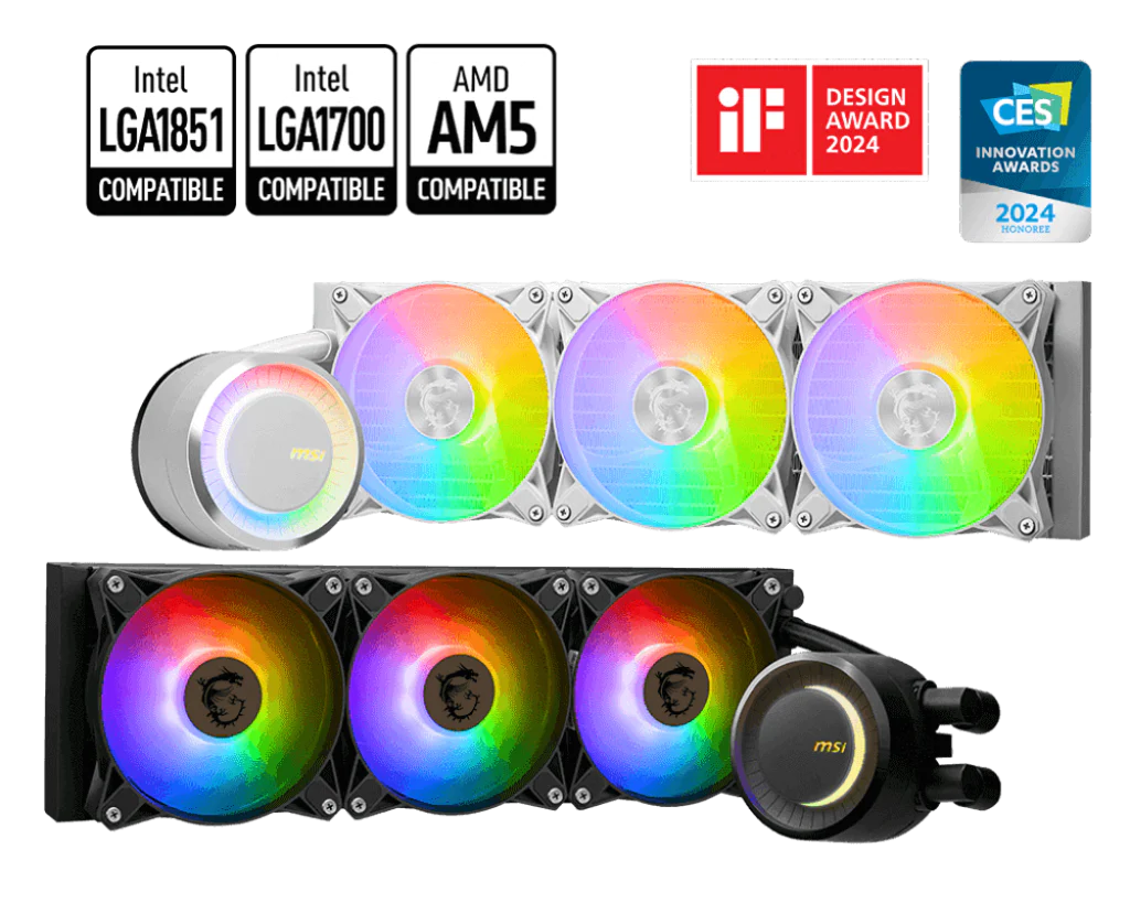 MSI MAG CORELIQUID E360 WHITE | Chłodzenie wodne - Image 2