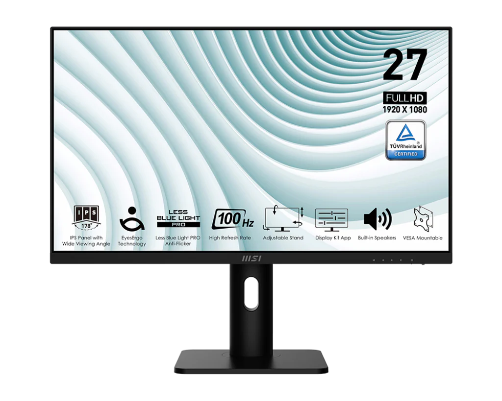 MSI PRO MP273AP – Pracuj Wygodniej, Twórz Lepsze Efekty
