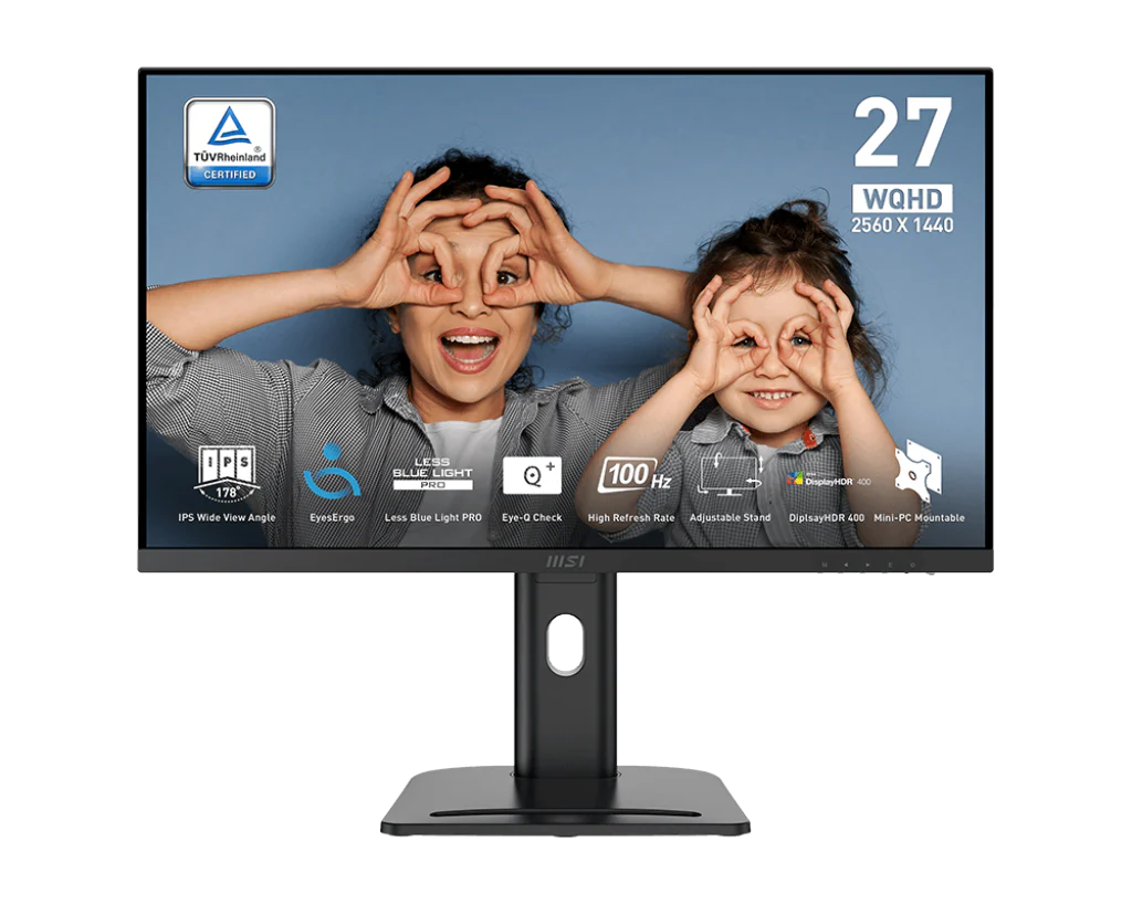 MSI PRO MP273QP E2 – 27″ Monitor Profesjonalny WQHD 100 Hz