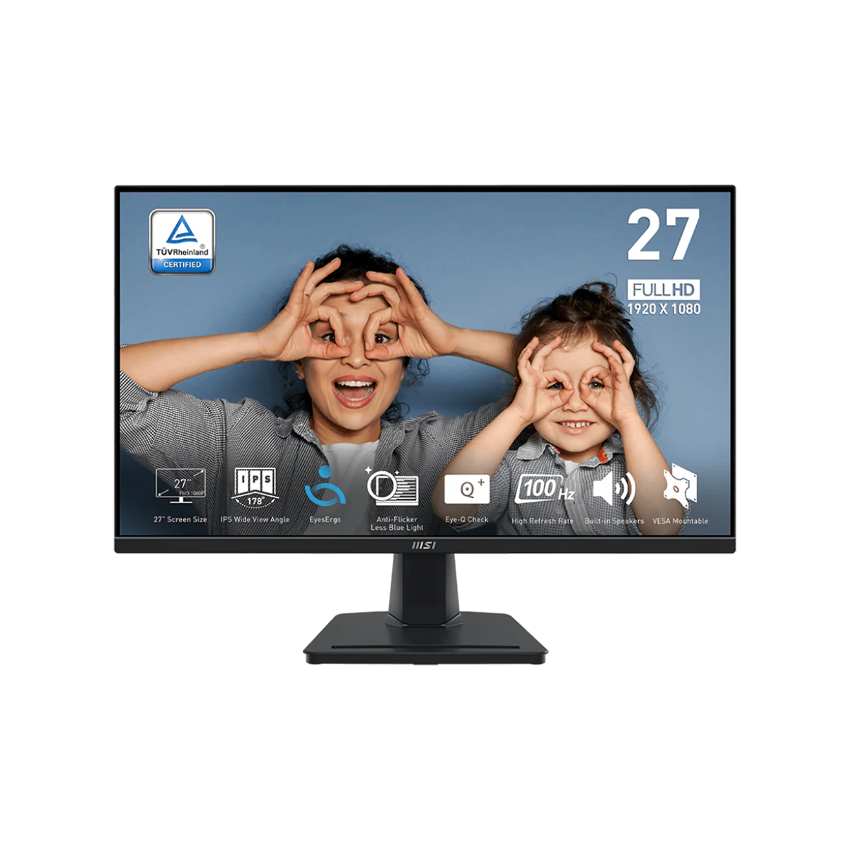 MSI PRO MP275 – 27″ Monitor Profesjonalny 100 Hz z Ochroną Oczu