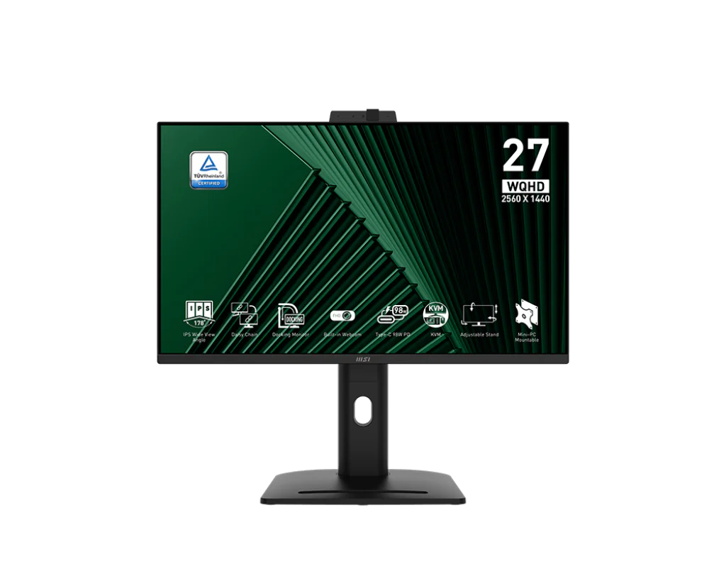 MSI PRO MP275QPDG – Jeden Kabel, Więcej Możliwości