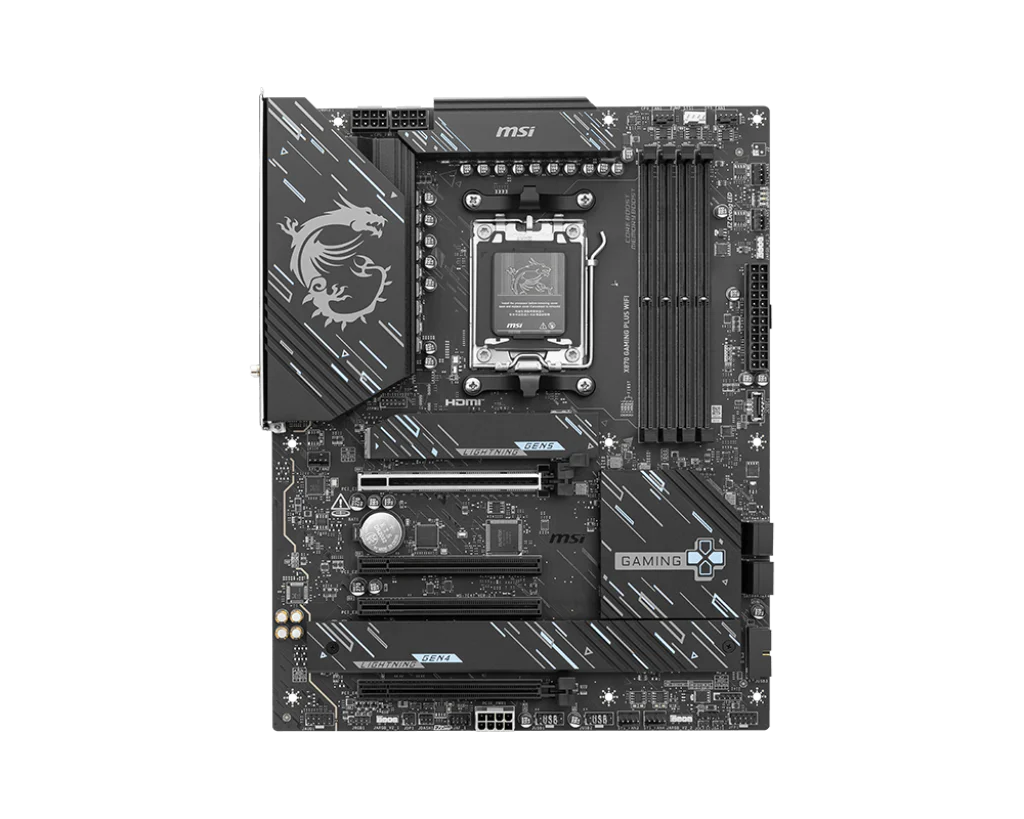 MSI X870 GAMING PLUS WIFI – Stabilna Baza dla Graczy